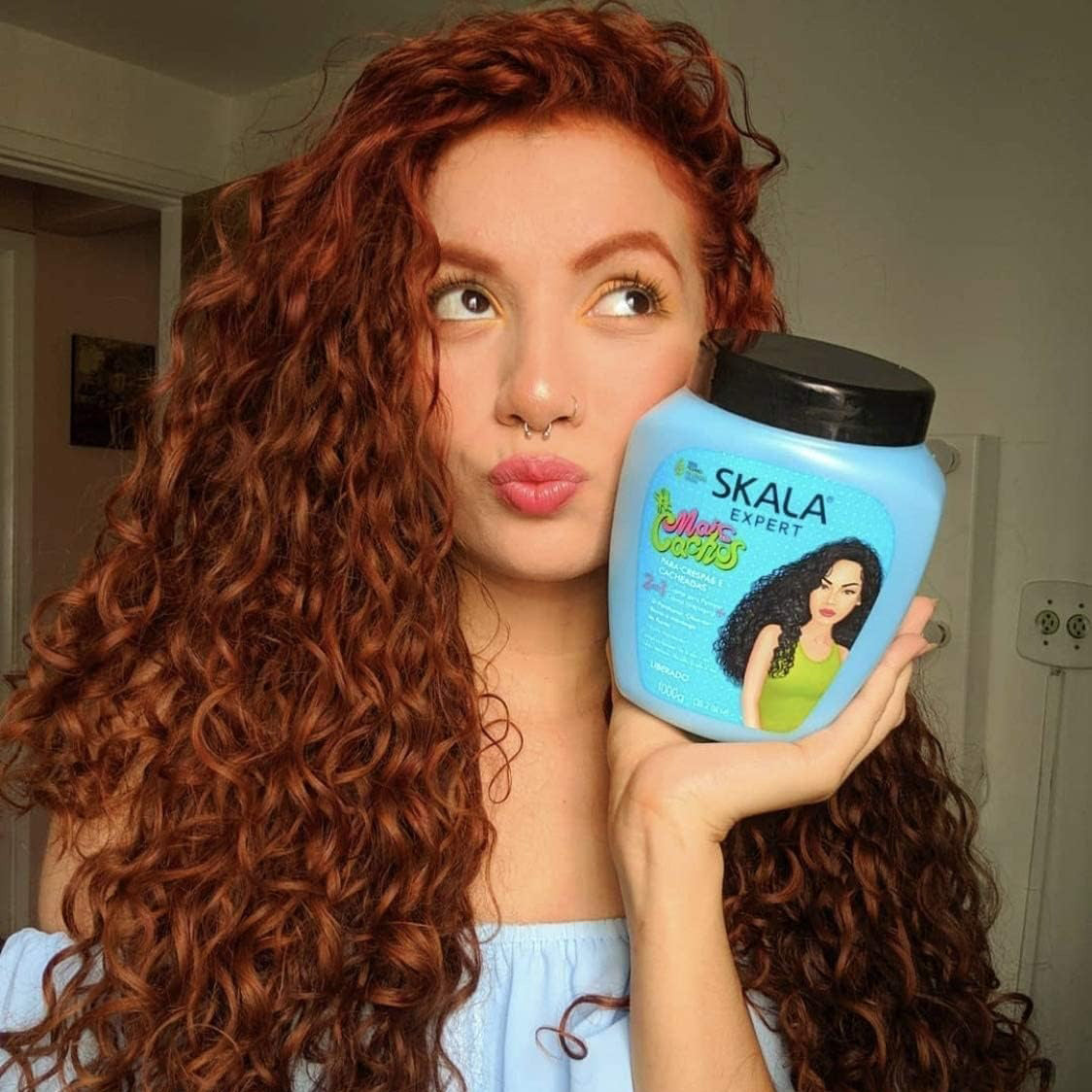 Crème pour Traitement des Cheveux Bouclés