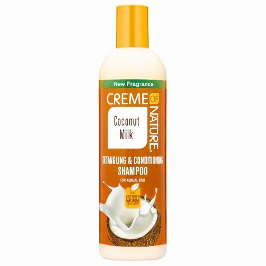 CREME OF NATURE COCONUT Shampooing Démêlant & Conditionnant (354ML)